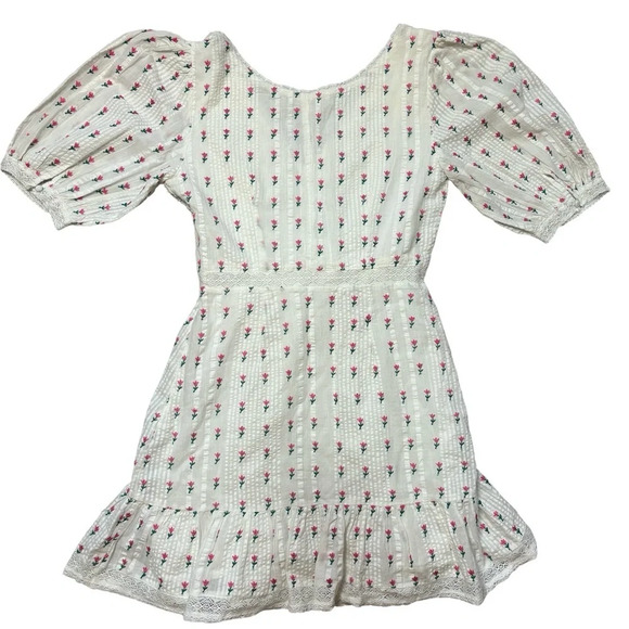 Love Shack Fancy Lena Floral Print Dress - Picture 10 of 12